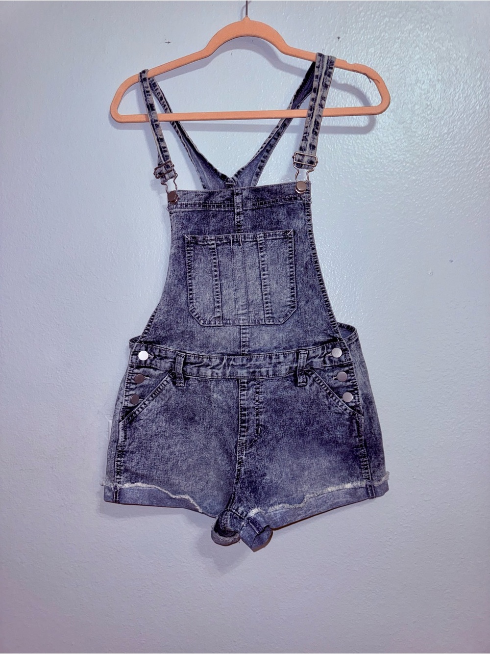 NOBO Relaxed Fit Acid-Wash Denim